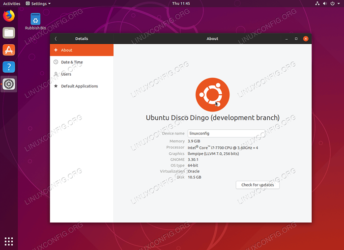 Comment mettre à niveau Ubuntu à 19.04 Disco Dingo