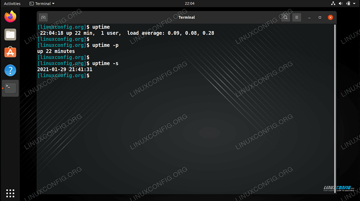 Cara menggunakan perintah uptime di linux