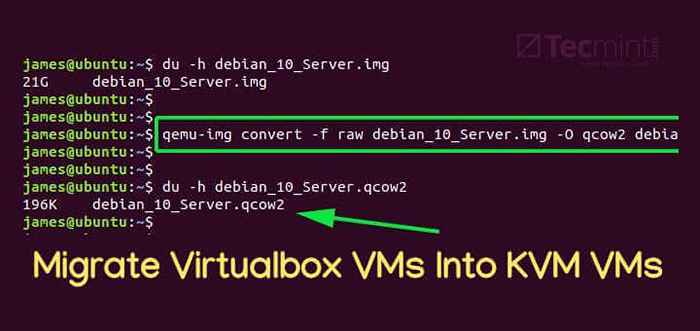 Cómo usar VirtualBox VMS en KVM en Linux