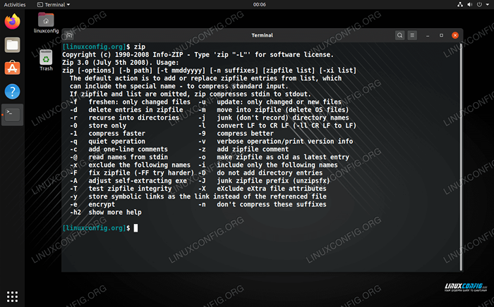 Comment utiliser Zip sur Linux