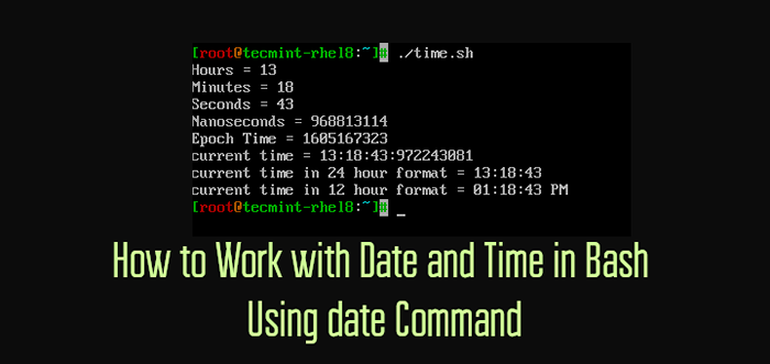 So arbeiten Sie mit Datum und Uhrzeit in Bash mit dem Befehl Datum
