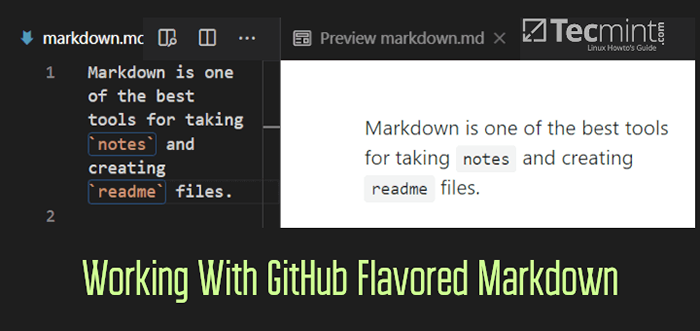 Cara Bekerja Dengan Github Markdown Perisa di Linux
