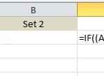 Cómo escribir una fórmula/declaración if en Excel