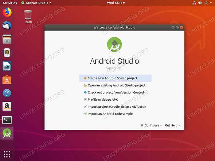 Zainstaluj Android Studio na Ubuntu 18.04 Bionic Beaver Linux