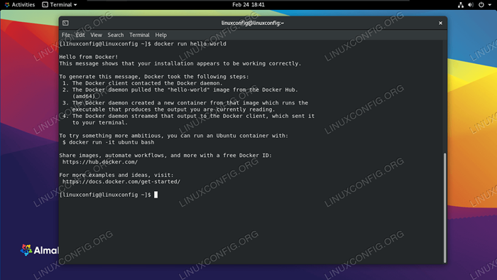 Instalar Docker en Almalinux