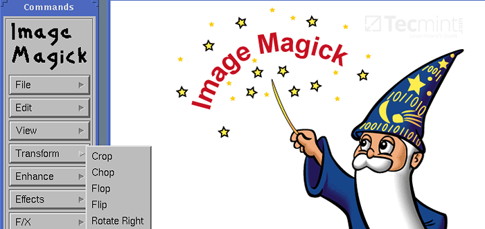 Instale a ferramenta ImageMagick (Manipulação de Imagem) no RHEL/CENTOS e FEDORA