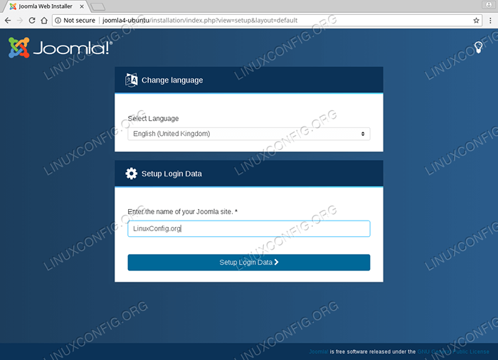 Installez Joomla 4 sur Ubuntu 18.04 Bionic Beaver Linux