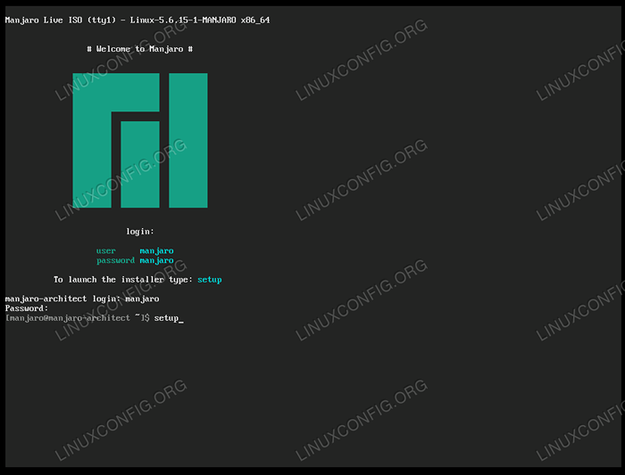 Pasang Edisi Arkitek Manjaro