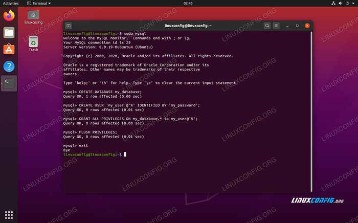 Instale o MySQL no Ubuntu 20.04 LTS Linux