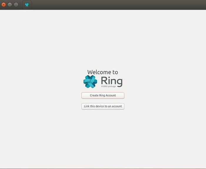 Installieren Sie Ring, eine Alternative für foss voIP Skype