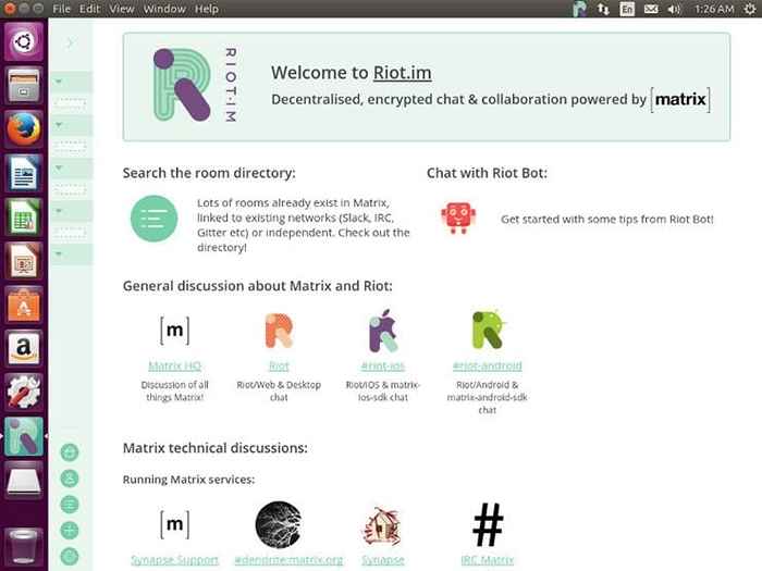 Instal Riot Matrix Chat Client di Debian dan Ubuntu