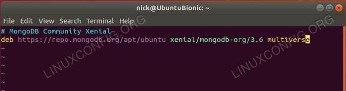 Zainstaluj średni stos na Ubuntu 18.04 Bionic Beaver Linux
