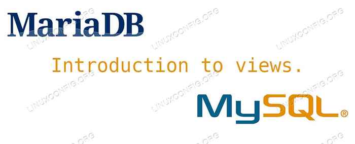 Introdução às visualizações SQL de banco de dados MySQL/MariaDB