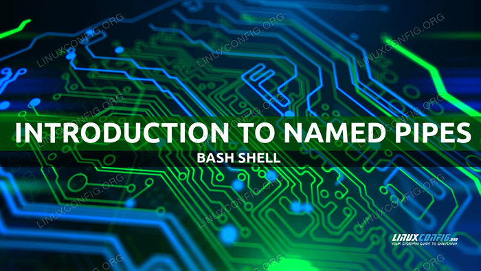 Einführung in genannte Pipes auf Bash Shell