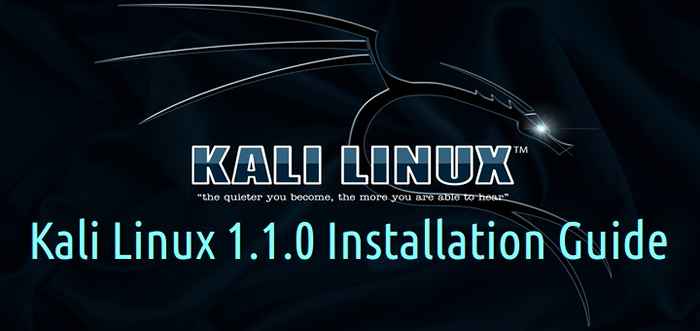 Kali Linux 1.1.0 Wydany - instalacja instalacji z zrzutami ekranu