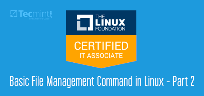 LFCA Belajar Perintah Pengurusan Fail Asas di Linux - Bahagian 2
