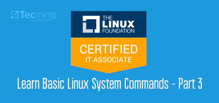 LFCA Aprenda comandos básicos do sistema Linux - Parte 3