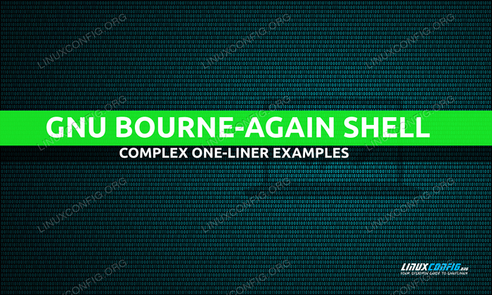 Linux Complex Bash One-Liner Contoh