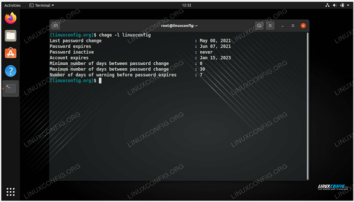 Linux - Reset Kata Sandi Kedaluwarsa, Usia dan Sejarah