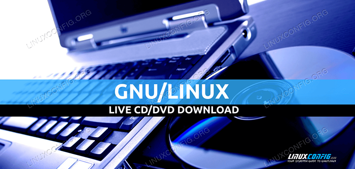 Pobierz na żywo CD/DVD Linux