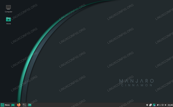 Pemasangan kayu manis manjaro linux