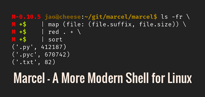 Marcel - uma concha mais moderna para Linux