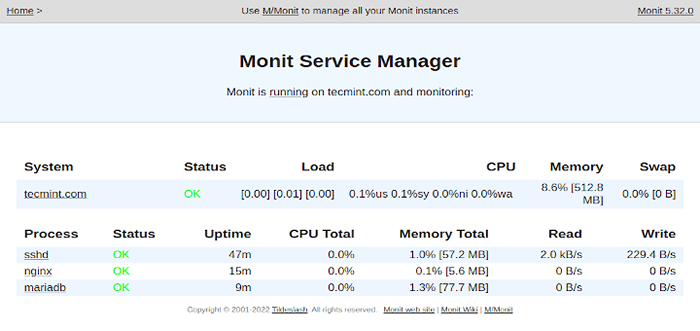 Monit - narzędzie open source do zarządzania i monitorowania systemu Linux
