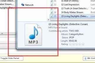 MP3 -Album -Kunst, die nicht in Windows Explorer angezeigt werden?