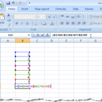 Mempertahankan referensi sel saat menyalin formula di Excel