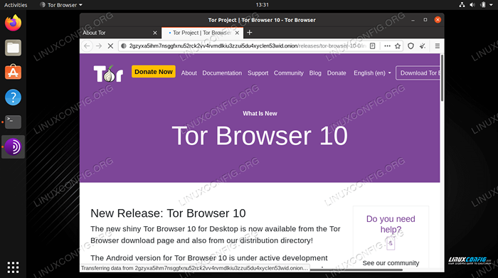 Schützen Sie Ihre Online -Privatsphäre mit dem Tor -Browser -Bundle