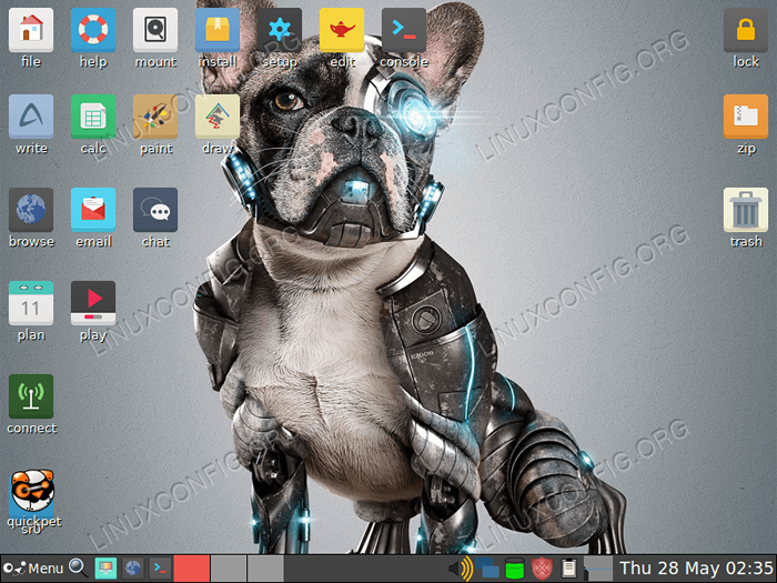 Download do Linux de cachorro