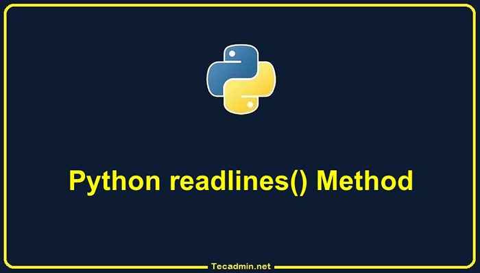 Metode Python Readlines ()