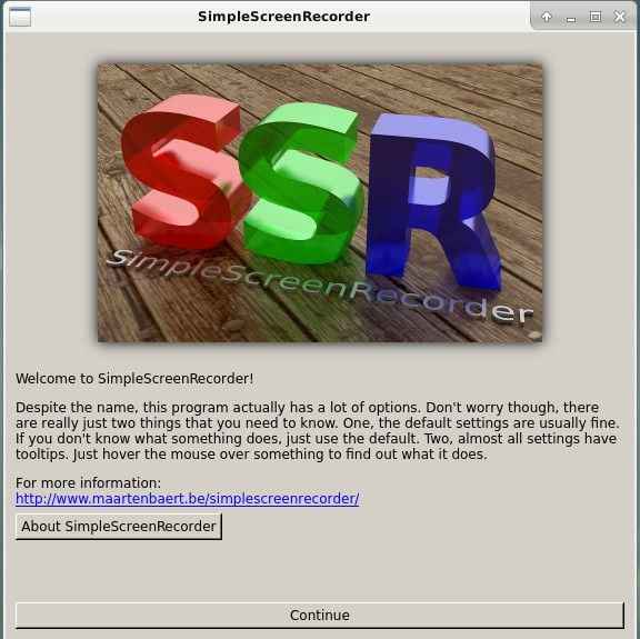 Nagraj swój pulpit Linux za pomocą SimpreScreenRecorder