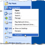 Accessando remotamente um computador Windows XP ou Windows Server 2003