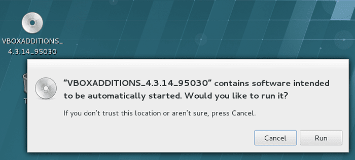 RHEL 7 VirtualBox Guest Additions Installation Installation