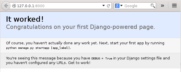 Menyiapkan lingkungan pengembangan Django, Python dan MySQL di Debian Linux 8 Jessie