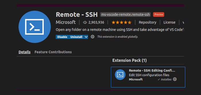 Configurar el desarrollo remoto en VScode a través del complemento Remote-SSH