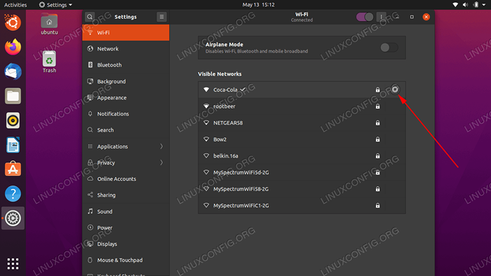 Configurar interface sem fio no Ubuntu