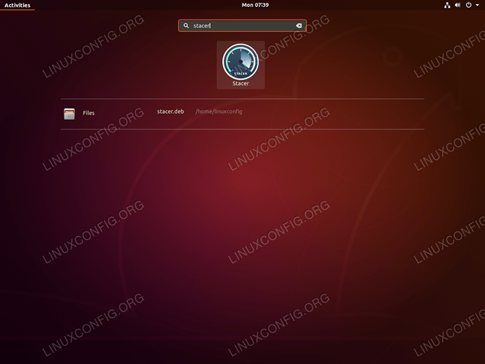 Pemantauan Sistem di Ubuntu 18.04 Linux dengan Stacer