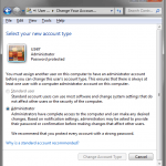 Kendalikan administrasi Windows 7