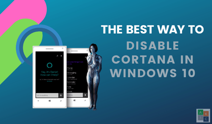 Cara terbaik untuk melumpuhkan Cortana di Windows 10