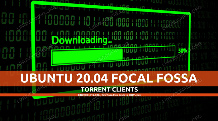 Ubuntu 20.04 Daftar klien torrent