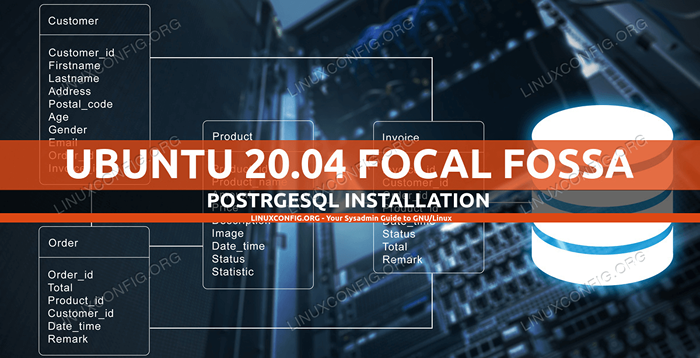 Ubuntu 20.04 Postgresql Installation