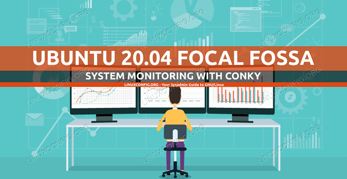 Ubuntu 20.04 Monitorowanie systemu za pomocą widżetów study