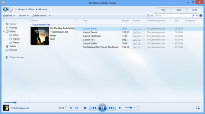 Hapus instalasi Windows Media Player dari Windows 7