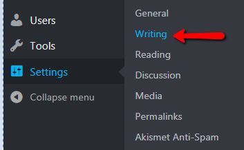 Atualize a lista de ping WordPress para o índice rápido de postagens