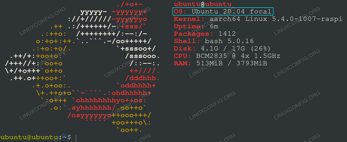 Aufrüstung von Himbeer Pi auf Ubuntu 20.04