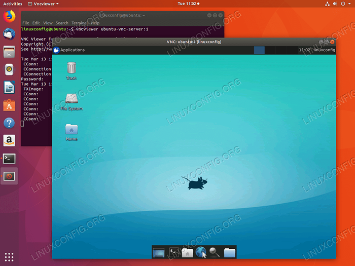 VNC Server sur Ubuntu 18.04 Bionic Beaver Linux