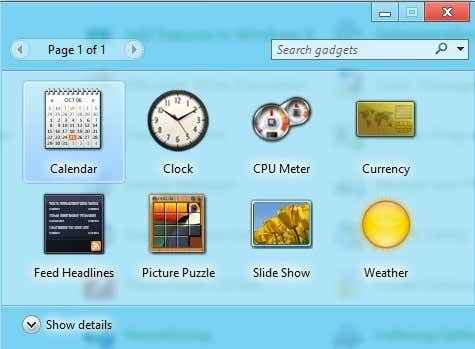 Windows 8/10 Desktop -Geräte