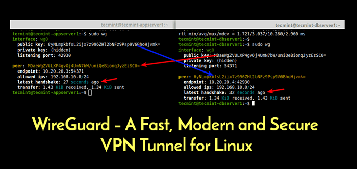 Wireguard - ein schneller, moderner und sicherer VPN -Tunnel für Linux